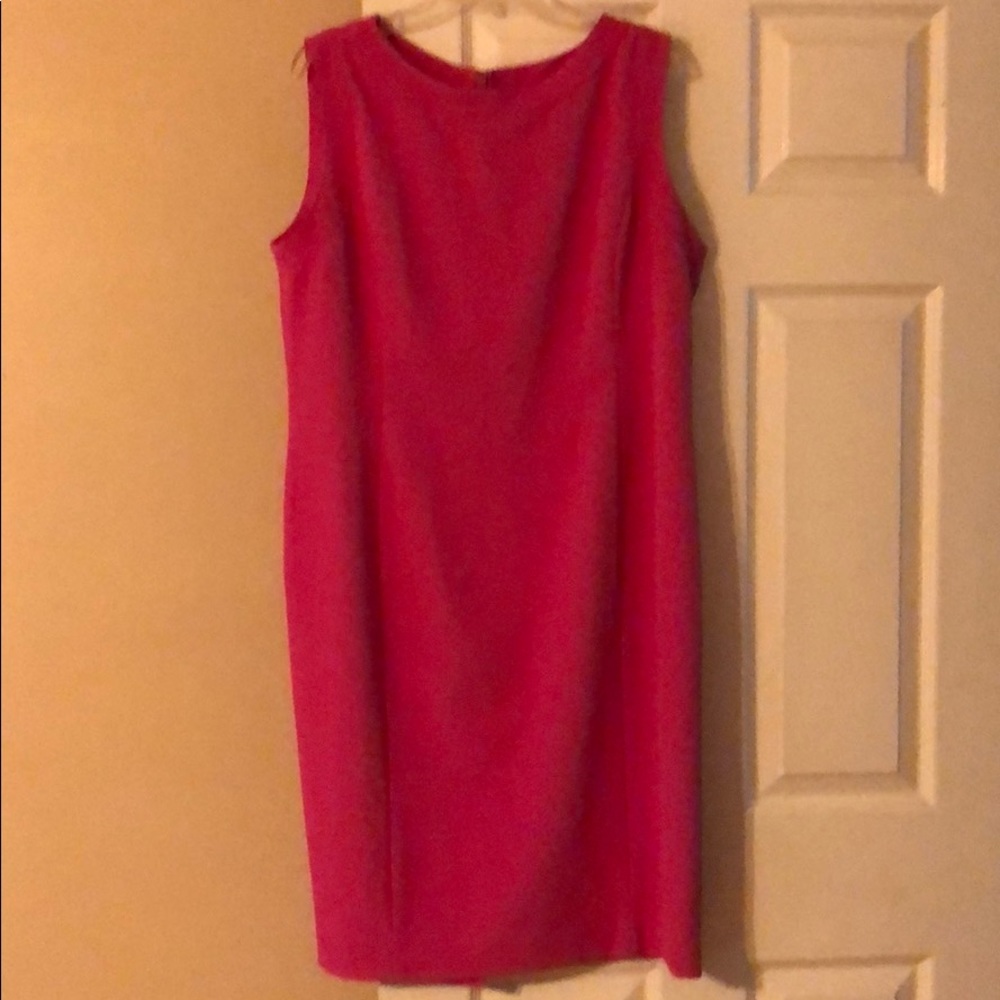 Pink Kasper sheath dress